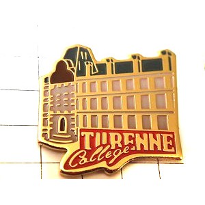 ピンバッジ・学校の校舎 TURENNE COLLEGE