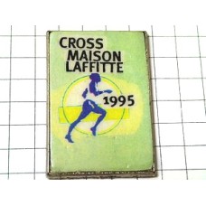 ピンバッジ・ランナー陸上競技 CROSS MAISON-LAFFITTE