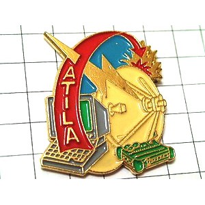 ピンバッジ・アッティラ兵器コンピュータ ATILA