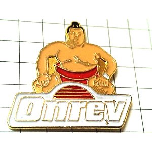 ピンバッジ・四股を踏むお相撲さん SUMO ONREV