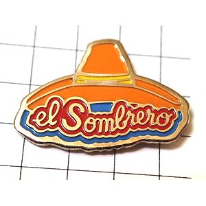 ピンバッジ・ソンブレロ帽子メキシコ MEXICO EL-SOMBRERO