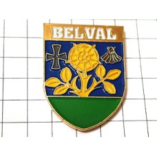 ピンバッジ・十字や木の紋章 BELVAL