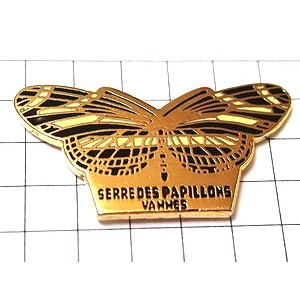 ピンバッジ・チョウチョウ蝶々 SERRE-DES-PAPILLONS VANNES FRANCE