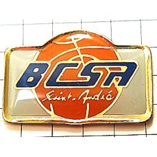 ピンバッジ・バスケットボール球 BCSA BASKETBALL