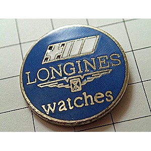 ピンバッジ・ロンジン時計 LONGINES SWISS