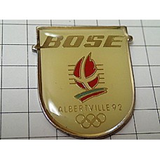 ピンバッジ・アルベールビル五輪ボーズBOSE