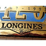 ピンバッジ・スイス時計ロンジン/125周年記念 LONGINES SWISS