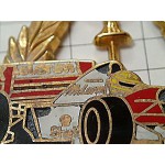 ピンバッジ・モナコF1グランプリ車アイルトンセナ