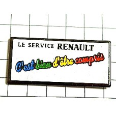 ピンバッジ・ルノー車のサービス RENAULT FRANCE