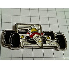 ピンバッジ・アイルトンセナF1マクラーレン車ホンダ