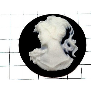 お買得ピンバッジ RESIN CAMEO