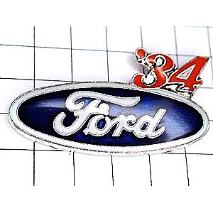 ピンバッジ・フォード車エンブレム34 FORD USA