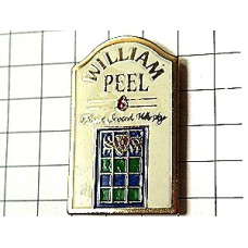 ピンバッジ・ウィリアムピール酒スコッチウイスキー WHISKY WILLIAM-PEEL SCOTLAND