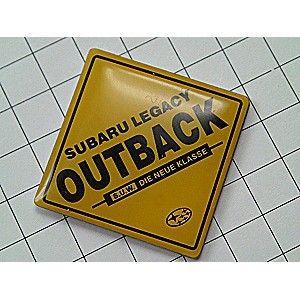 ピンバッジ・スバル車ドイツ語SUBARU LEGACY OUTBACK