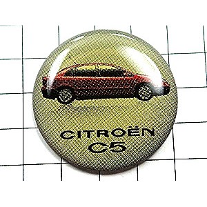 ピンバッジ・シトロエンＣ５車 CITROEN FRANCE