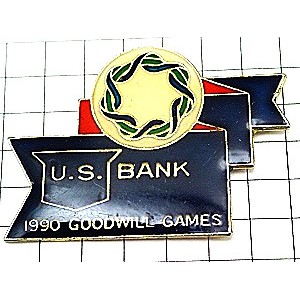 ピンバッジ・ＵＳバンク銀行グッドウィルゲーム大会