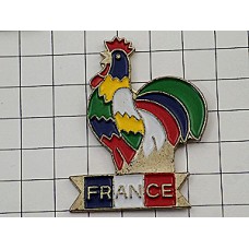 ピンバッジ・フランス国鳥ニワトリ雄鶏