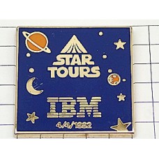 ピンバッジ・ＩＢＭスターツアーズ星空の夜ディズニーランド