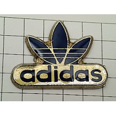 ピンバッジ・アディダスadidasロゴ青