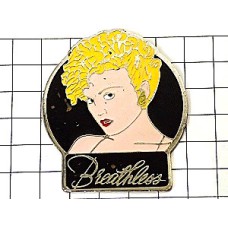 ピンバッジ・マドンナ歌手アイムブレスレス曲名 BREATHLESS DICK-TRACY MADONNA WARREN-BEATTY