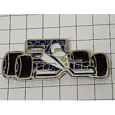 ピンバッジ・ティレルF1青い車「４」番