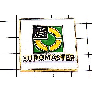 ピンバッジ・ユーロマスタータイヤの轍 EUROMASTER