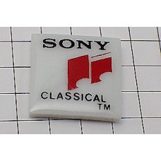 ピンバッジ・SONYソニー陶磁器製