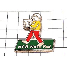 ピンバッジ・コンピュータ会社ＮＣＲ NOTEPAD