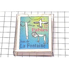 ピンバッジ・ラフォンテーヌの寓話 JEAN-DE-LA-FONTAINE FABLES LA-FONTAINE FROMAGE LE-CORBEAU-ET-LE-RENARD