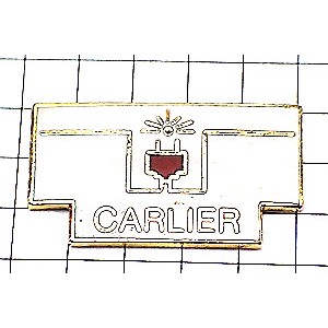 ピンバッジ・プラグ電気コンセント CARLIER