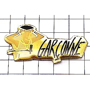 ピンバッジ・ギャルソンヌ香水 GARCONNE