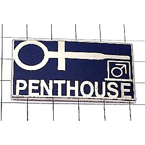 ピンバッジ・ペントハウス男と女 PENTHOUSE MAGAZINE