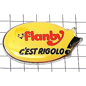 お買得ピンバッジ.FLAMBY FRANCE