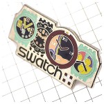 ピンバッジ・スウォッチ時計いろいろ SWATCH SWISS