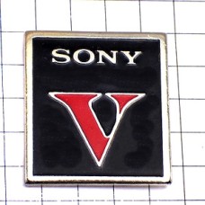 ピンバッジ・ソニー「Ｖ」ＳＯＮＹ SONY-V