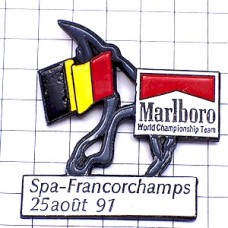 ピンバッジ・F1スパフランコルシャン国旗ベルギー車サーキット CIRCUIT SPA-FRANCORCHAMPS BELGIUM FLAG