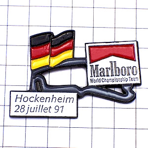 ピンバッジ・ホッケンハイムF1サーキット車ドイツ国旗 HOCKENHEIM CIRCUIT GERMANY DEUTSCHLAND FLAG