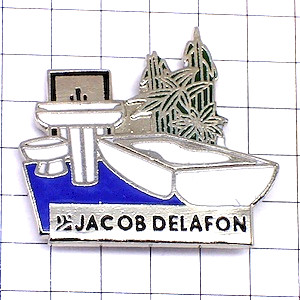 ピンバッジ・浴室バスタブ洗面台 JACOB-DELAFON BATHROOM