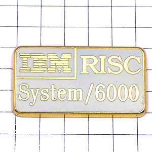 ピンバッジ・アイビーエムＩＢＭ RISC SYSTEM/6000