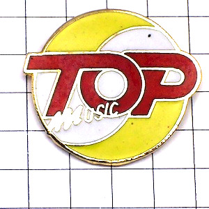 ピンバッジ・トップ音楽ミュージックＴＯＰ TOP-MUSIC