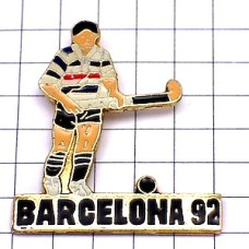 ピンバッジ・バルセロナ五輪ホッケー選手 HOCKEY BARCELONA-1992 SPAIN