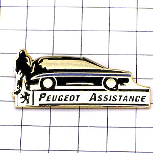 ピンバッジ・プジョー車と人 PEUGEOT FRANCE