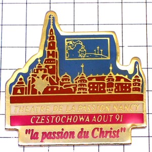 ピンバッジ・カトリック紋章ポーランドの街 CZESTOCHOWA POLAND