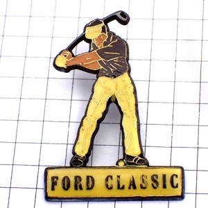 ピンバッジ・ゴルフ大会フォードクラシック選手 FORD USA