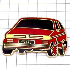 ピンバッジ・セアト赤い車 SEAT-SXI SPAIN VW VOLKSWAGEN GERMANY