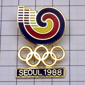 ピンバッジ・韓国ソウル五輪オリンピック1988