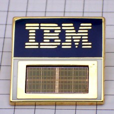 ピンバッジ・IBMの半導体アイビーエム