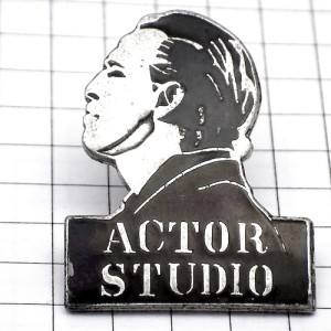 ピンバッジ・アクターズスタジオ映画スター ACTOR-STUDIO MARLON-BRANDO