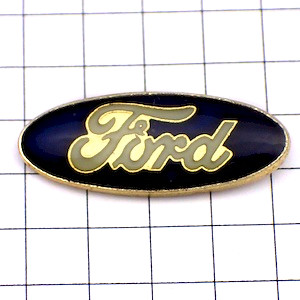 ピンバッジ・フォードのロゴ車 FORD USA