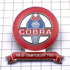 ピンバッジ・コブラ蛇チャンピオン車ハンドル優勝 COBRA